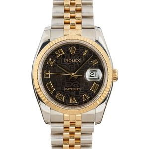 Rolex Datejust 116233 Black Dial