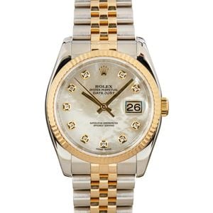 Rolex Datejust 116233 Two-Tone Jubilee