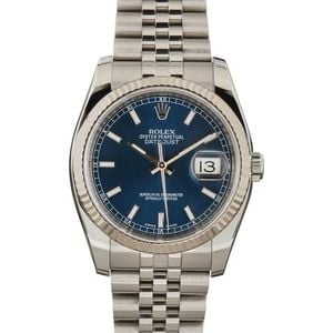 Rolex Datejust 116234 Blue 36mm