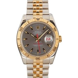 Rolex Datejust 116263 Steel Dial Thunderbird