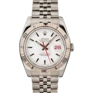 Used Rolex Datejust Turn-O-Graph 116264 Steel Jubilee