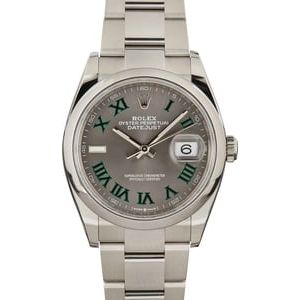 Rolex Datejust 126200 Slate Dial