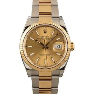 Rolex Datejust 126233 Champagne Dial