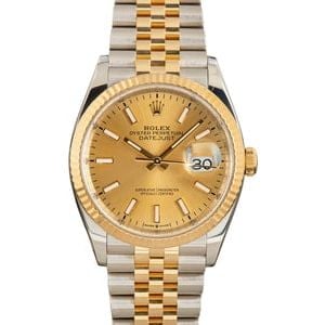 Rolex Datejust 126233 Champagne Dial