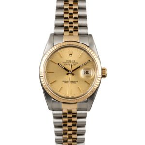 Rolex Datejust 16013 Two Tone Jubilee Watch