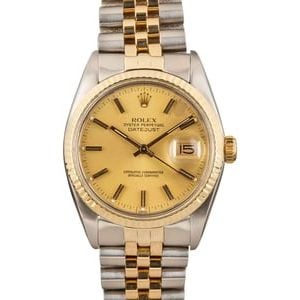 Rolex Datejust 16013 Jubilee Two Tone