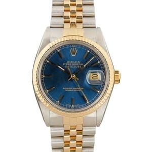 Rolex Datejust 16013 Blue Dial