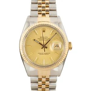 Datejust Rolex 16013 Champagne Dial