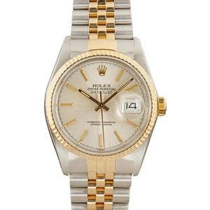 Rolex Datejust 16013 Gold & Steel