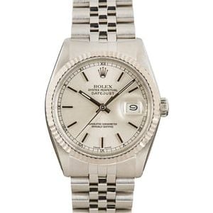 Rolex Datejust 16014 Silver Dial