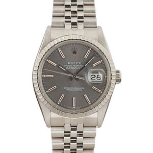 Rolex Datejust 16030 Slate Dial