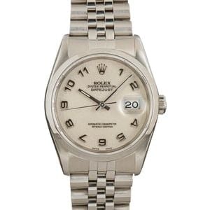 Pre-Owned Rolex Datejust 16200 Stainless Steel