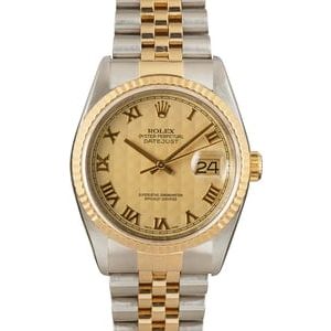 Used Rolex Datejust 16233 Pyramid Dial