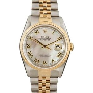 Rolex Datejust 16233 Mother of Pearl