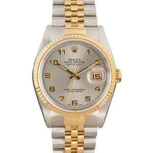 Pre-Owned Rolex DateJust 16233 Arabic Markers