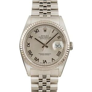 Pre-Owned Rolex Datejust 16234 Roman Dial