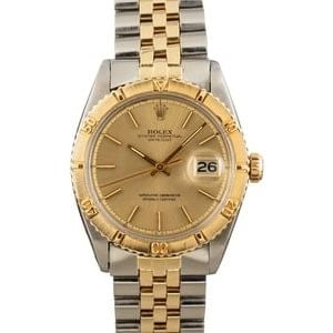 Rolex Datejust 1625 Steel & Gold Thunderbird