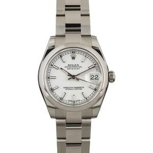 Rolex Datejust 178240 White Dial