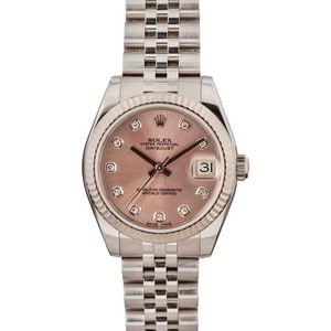 Rolex Datejust 178274 Pink Diamond Dial