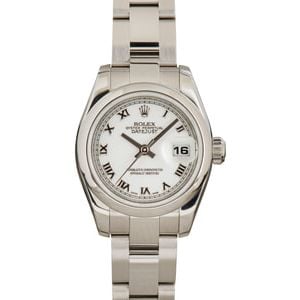 Rolex Ladies Datejust 179160 White