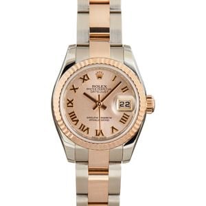 Rolex Datejust 179171 Pink Roman Dial