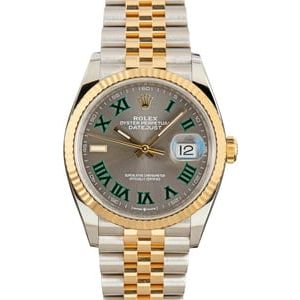 Rolex Datejust ref 126233 Wimbledon Dial