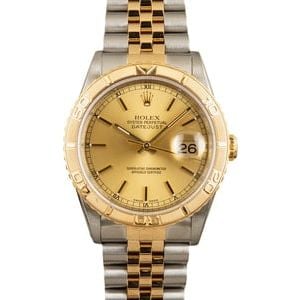 Pre-Owned Rolex Datejust 16263 Champagne Dial