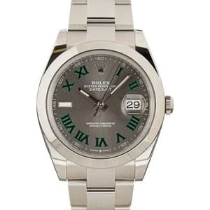 Rolex Datejust 126300 41 ref 126300 Wimbledon Dial