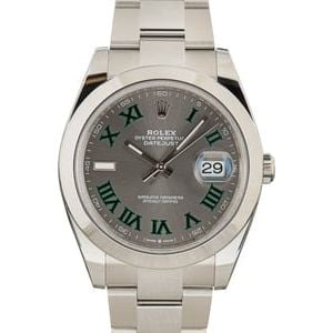 Rolex Datejust 126300 41 ref 126300 Wimbledon Dial