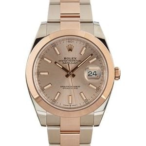 Rolex Datejust 41 Ref 126301 Sundust Dial