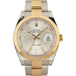 Rolex Datejust 41 Ref 126303 Silver Dial