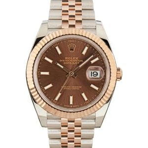 Pre-Owned Rolex Datejust 41 ref 126331 Two Tone Jubilee