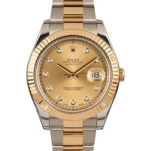 Rolex Datejust 41 Ref 126333 Champagne Dial