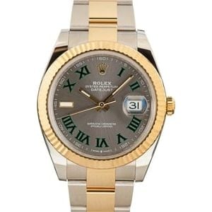 Pre-Owned Rolex Datejust 41 Ref 126333 Steel & 18k Gold