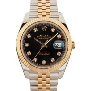 Rolex Datejust 41 ref 126333 Diamond Dial