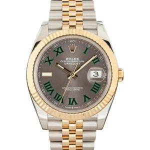 Rolex Datejust 41 ref 126333 Slate Wimbledon