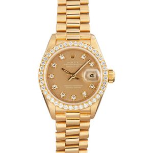 Lady Rolex Datejust 69138 Diamond Dial