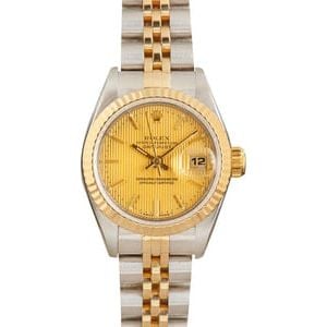 Used Rolex Datejust 69173 Tapestry Dial