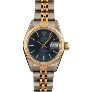 Rolex Lady Datejust 69173 Blue Dial