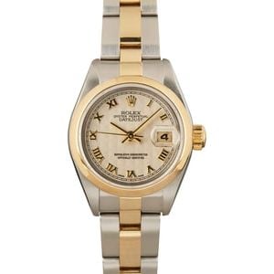 Pre-Owned Rolex Lady Datejust 79163 Pyramid Dial