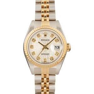 Ladies Rolex Datejust 79173 Jubilee Diamond Dial