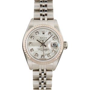 Ladies Rolex Datejust 79174 Diamond Dial