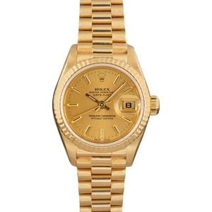 Rolex Datejust 79178 18k Yellow Gold