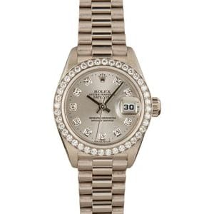 Rolex Ladies Diamond President 79179