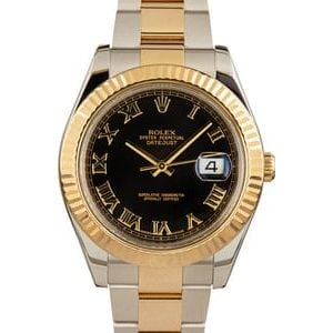 Rolex Datejust II Ref 116333 Black Dial