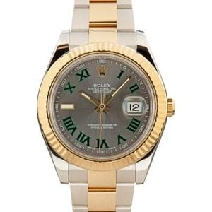 Rolex Datejust II Ref 116333 Wimbledon