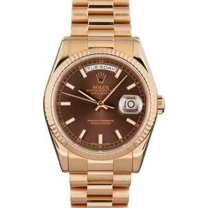 Rolex President Day-Date Everose Gold 118235