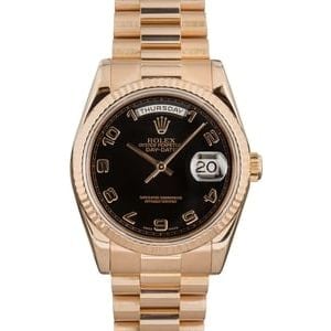 Rolex President 118235 Everose Gold