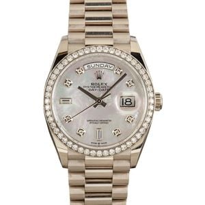 Rolex President 128349 Diamond Dial