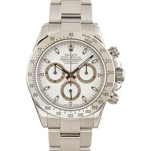 Pre-Owned Rolex Daytona 116520 White Dial